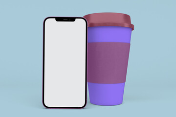 Coffee Cups & Phone V.1