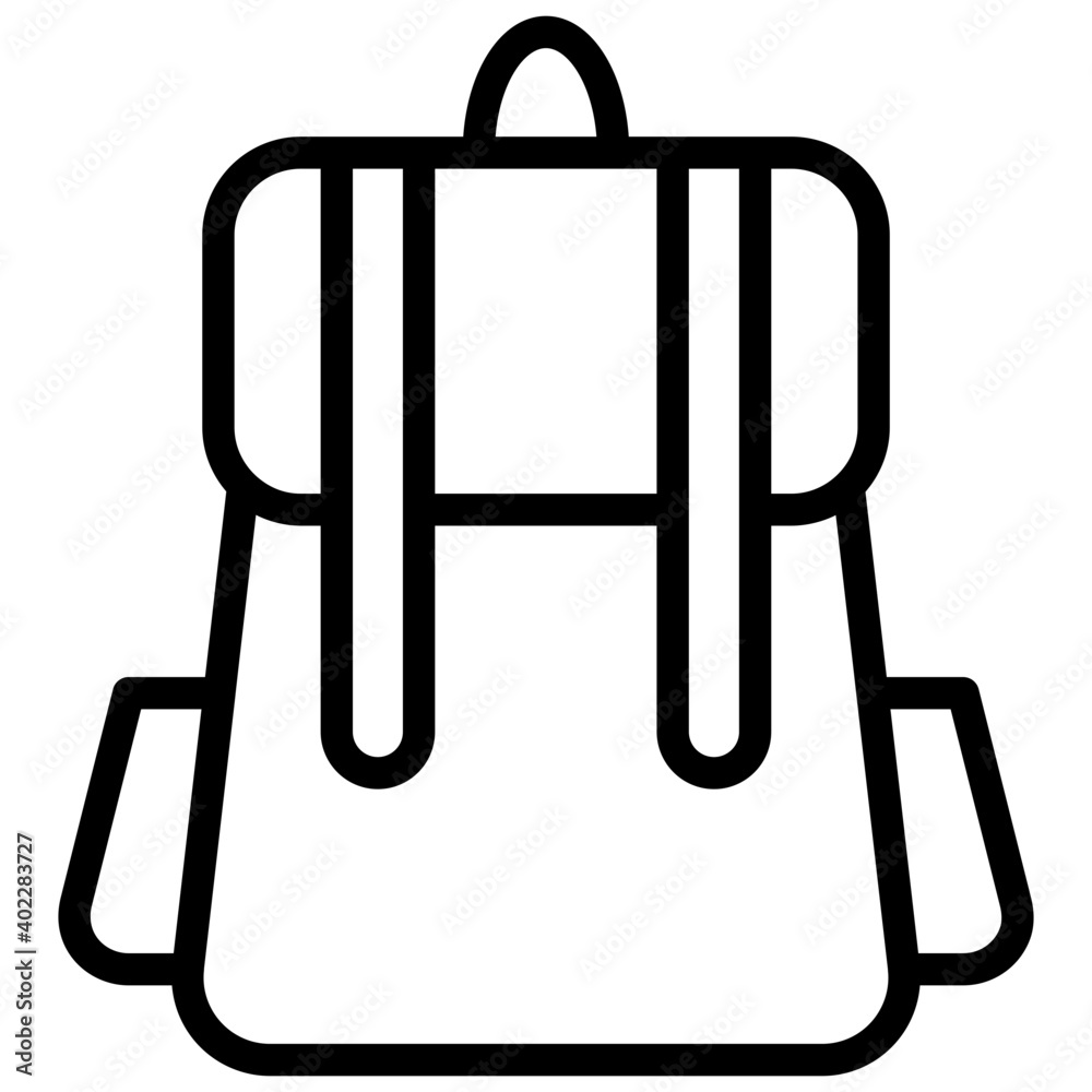 Sticker backpack