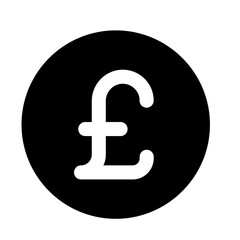 Pound coin icon