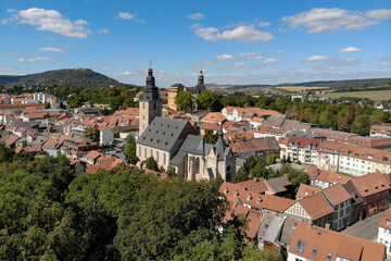 Fototapeta na wymiar Stadt Sondershausen in Thüringen
