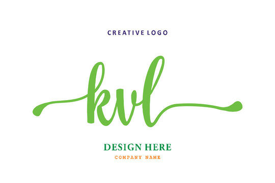 KVL lettering logo is simple, easy to understand and authoritative