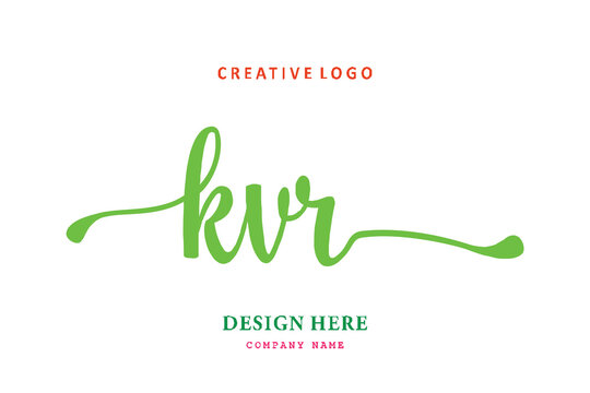 KVR lettering logo is simple, easy to understand and authoritative