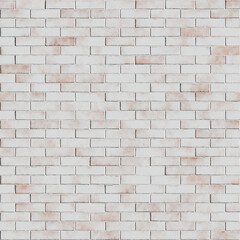 Bond White Brick Square Seamless Texture