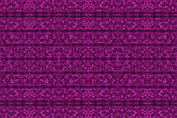 Colored African fabric with horizontal lines, illustration