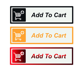 Add shopping cart item button set, buy now. Add to Cart button.
