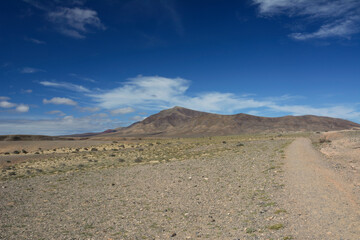 Hacha Grande - volcano on Lanzarote island (Canary Island, Spain)