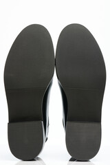 Black shoe sole isolated