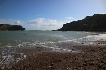 beach and rocks
