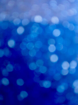 white bubbles on blue