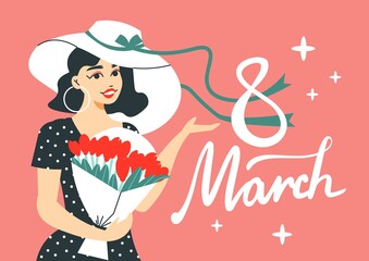 March Womens Day Card