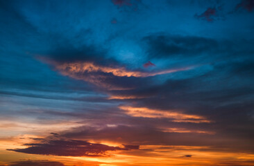 Dramatic sky, perfect for sky replacement, backgrounds, screen saver or any other application