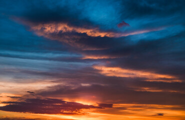 Dramatic sky, perfect for sky replacement, backgrounds, screen saver or any other application