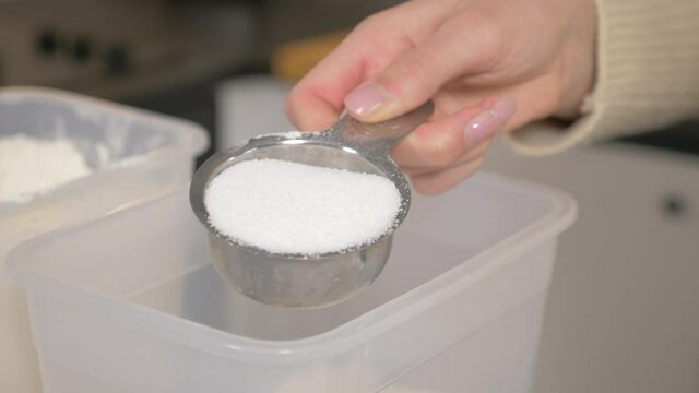 putting a few tablespoons of sugar
