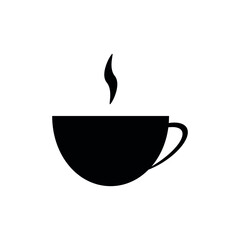 Tea, coffe cup icon glyph illustration