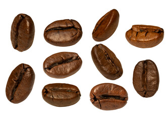 close up of coffee beans