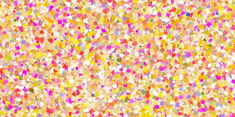 Light blue vector texture with triangular style.