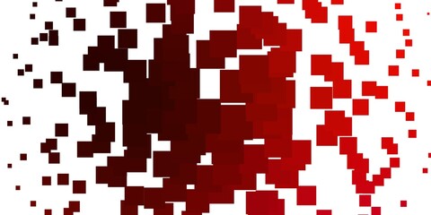 Light Pink, Red vector pattern in square style.