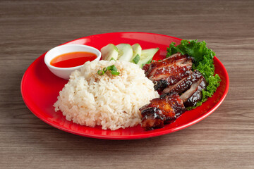 Chinese BBQ pork rice, is one of the most popular pork recipes in Cantonese cooking.