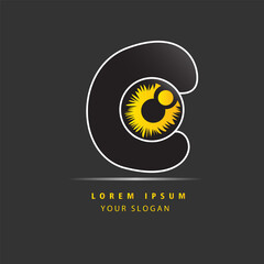 Fototapeta premium vector graphic of Letter d logo icon