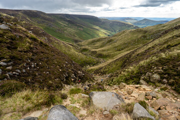 Peak District Landscape - Mountain view