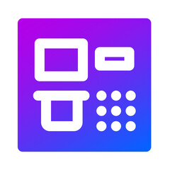 ATM machine icon