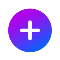 Obraz premium Add button icon