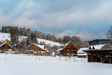 Winter in Hinterzarten im Schwarzwald