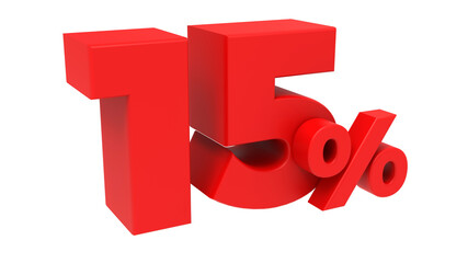 3D rendering - apply a 15% discount