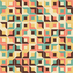 Abstract Geometric Pattern generative computational art illustration