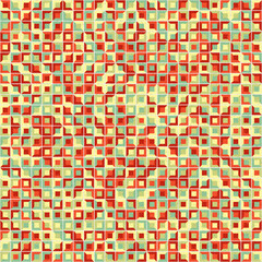 Abstract Geometric Pattern generative computational art illustration