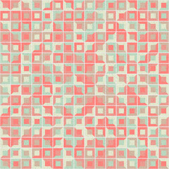 Abstract Geometric Pattern generative computational art illustration