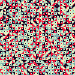 Abstract Geometric Pattern generative computational art illustration