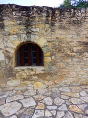 Fototapeta na wymiar Window - Stone Wall