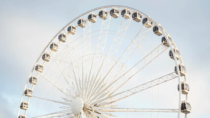Ferris wheel in the sky