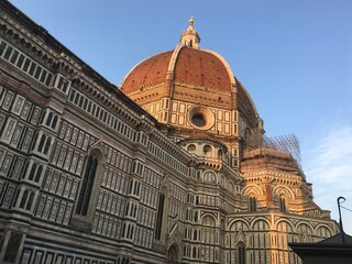 Fototapeta premium Catedral de Mantua. Detalle de la cúpula