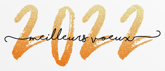 2022 - Meilleurs voeux - Bonne année - happy new year