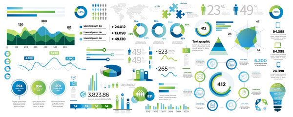 Set of Infographic Elements  - 402344944