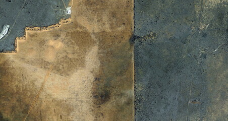 all that is born dies, United States, abstract photography of relief drawings in  fields in the...