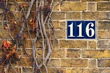House number 116