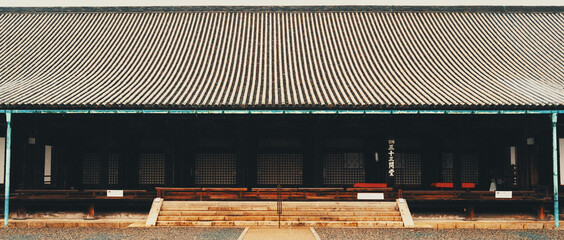 Sanjūsangen-dō, a Buddhist temple of the Tendai sect in the Higashiyama district of Kyoto, Japan