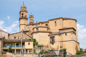 iglesia de San Andrés, Elciego, Alava, basque country, spain