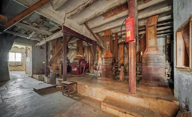 Wandaufkleber alte verlassene Fabrik © Jaume