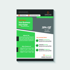 Creative modern business and corporate flyer design templets for 2021