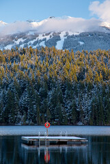 Sunset at Whistler, British Columbia