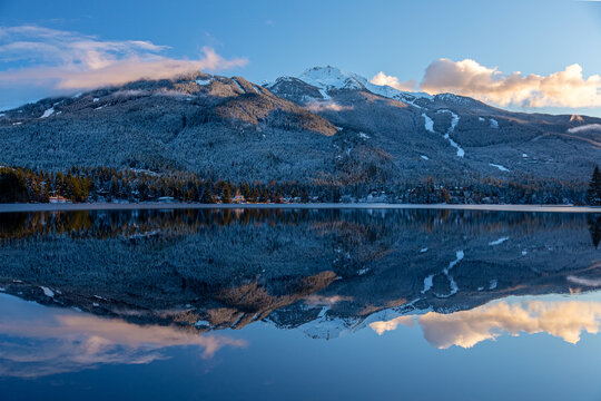 Sunset at Whistler, British Columbia