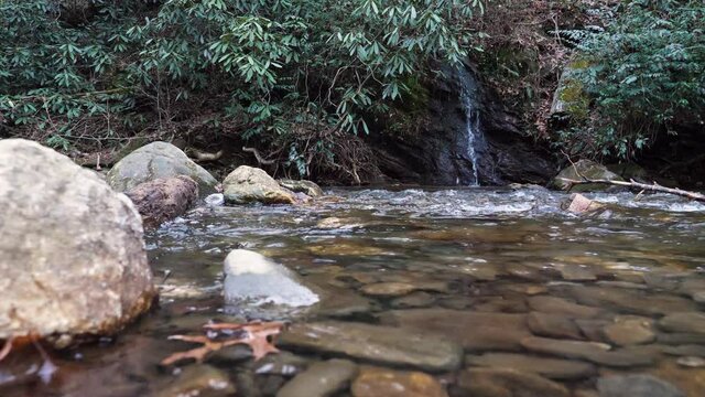 River and waterfall