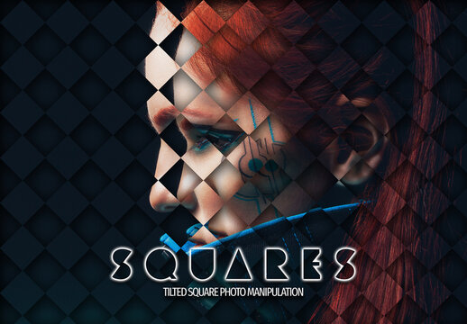 Square Photo Manipulation Masks