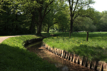 Der Bürgerpark in der Hansestadt Bremen. Deutschland, Europa ---
The public park in the Hanseatic...
