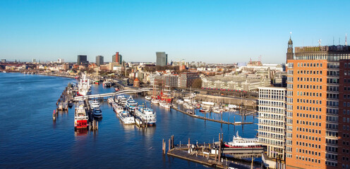 Harbour City district called Hafencity in Hamburg - travel photography