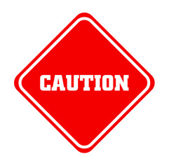 sign isolated on white